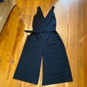 Athlete black jumpsuit